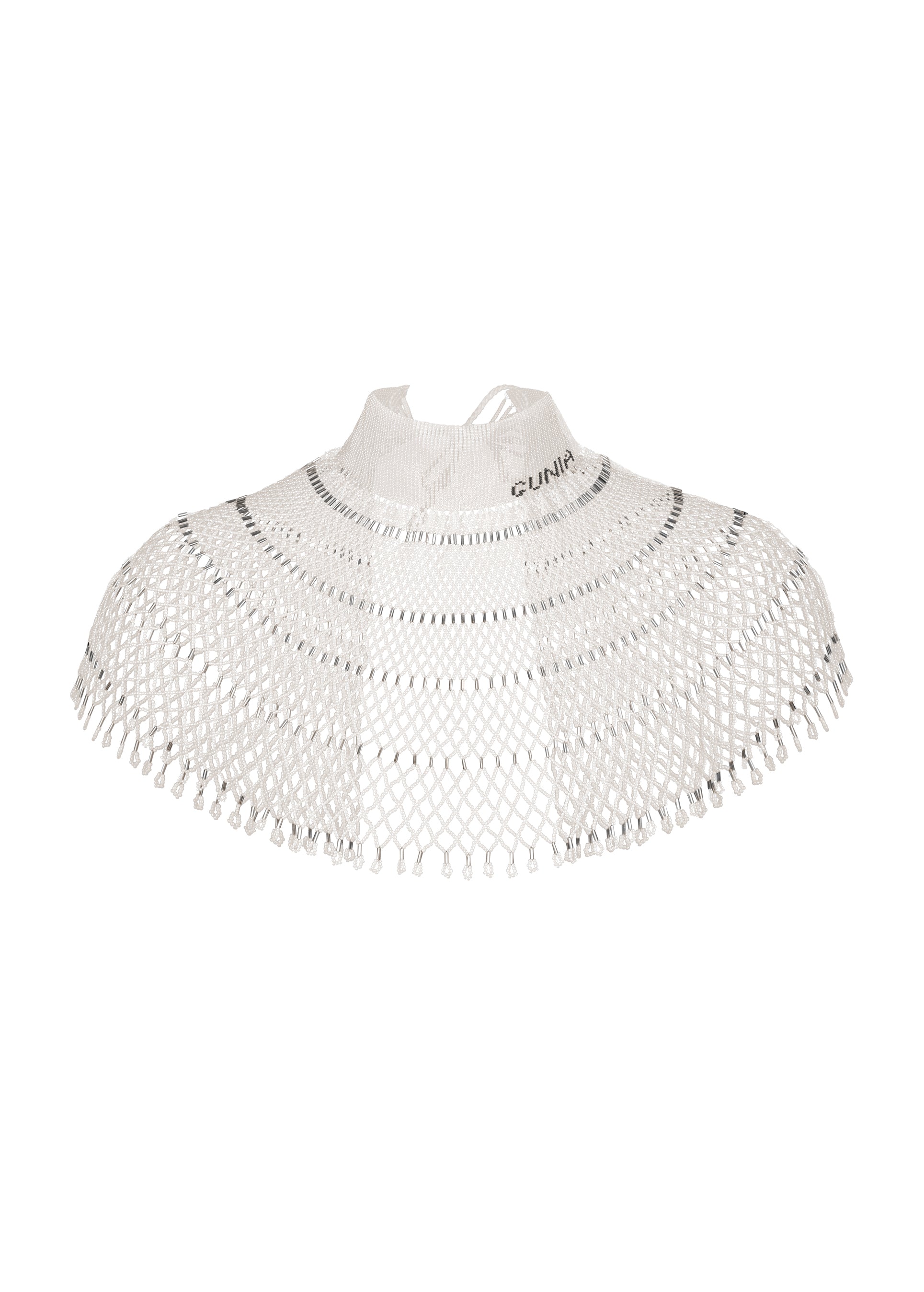 Ivory beaded Kryza collar
